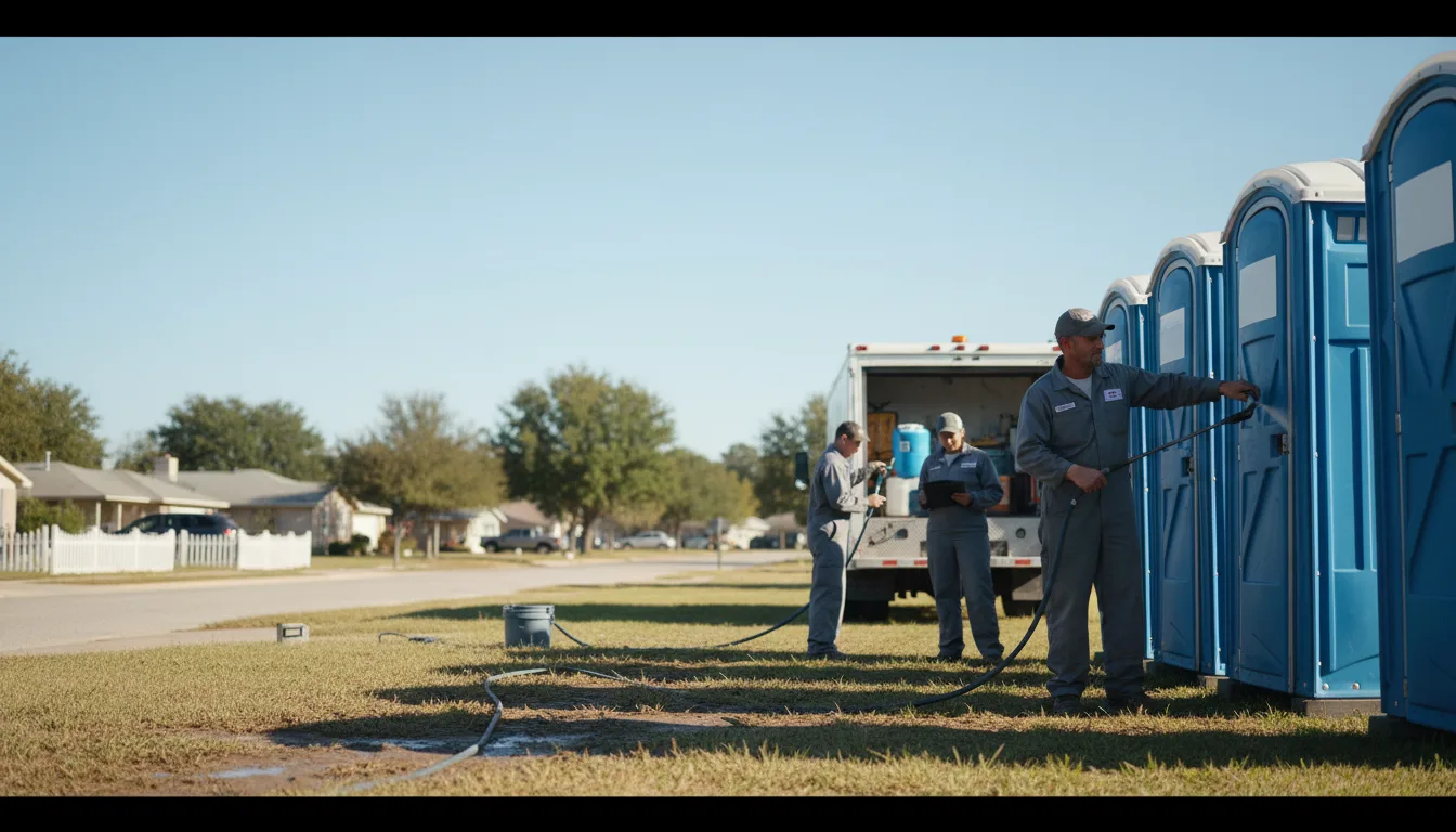 Long-Term Portable Toilet Rental in Novi, MI near me